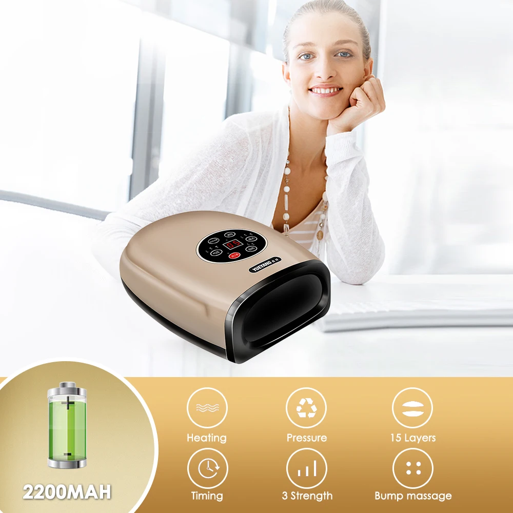 Прессотерапия Электрический массажер для рук физиотерапевтическое