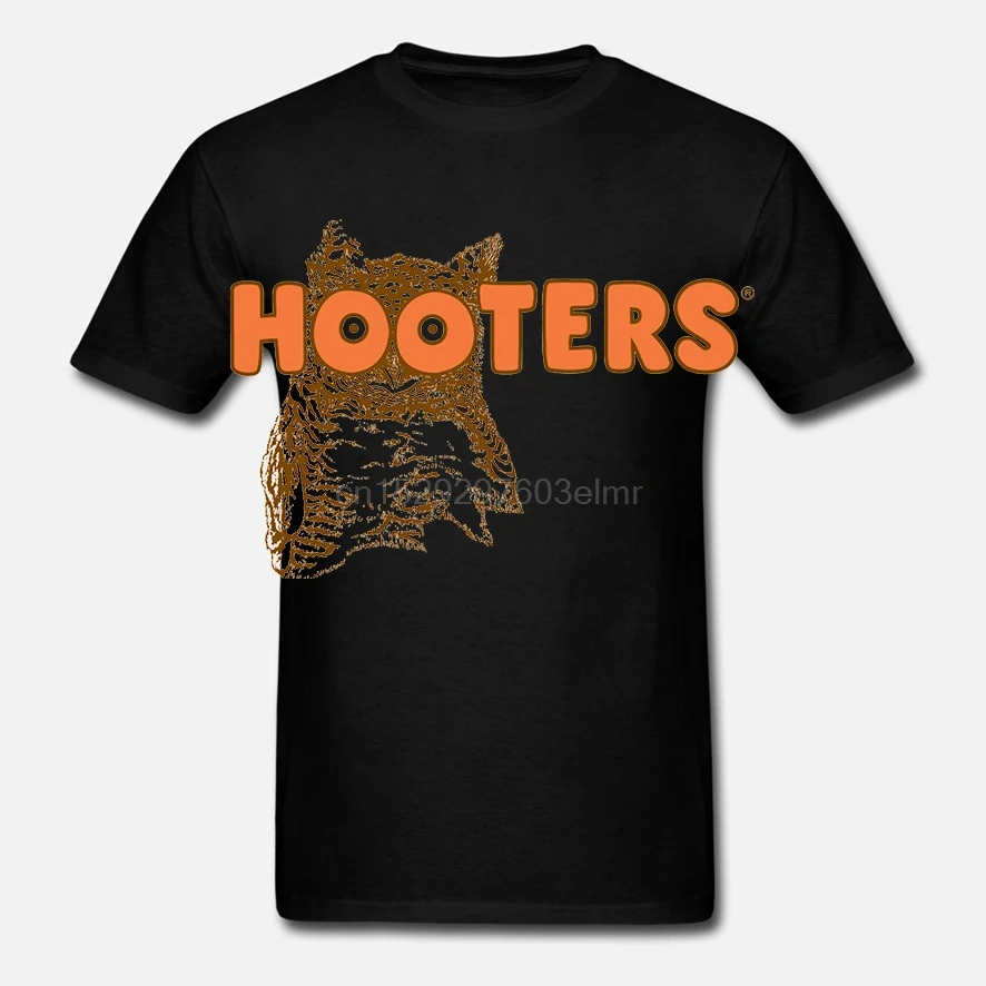 Hooters Сова грудь Америка США официантка птица Логотип Мужчины Женщины унисекс