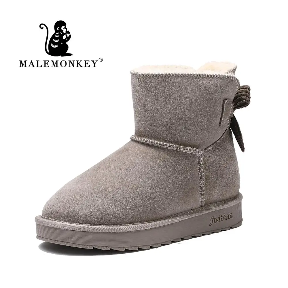 MALEMONKEY/Роскошная брендовая дизайнерская женская обувь Новинка 2020 года зимние