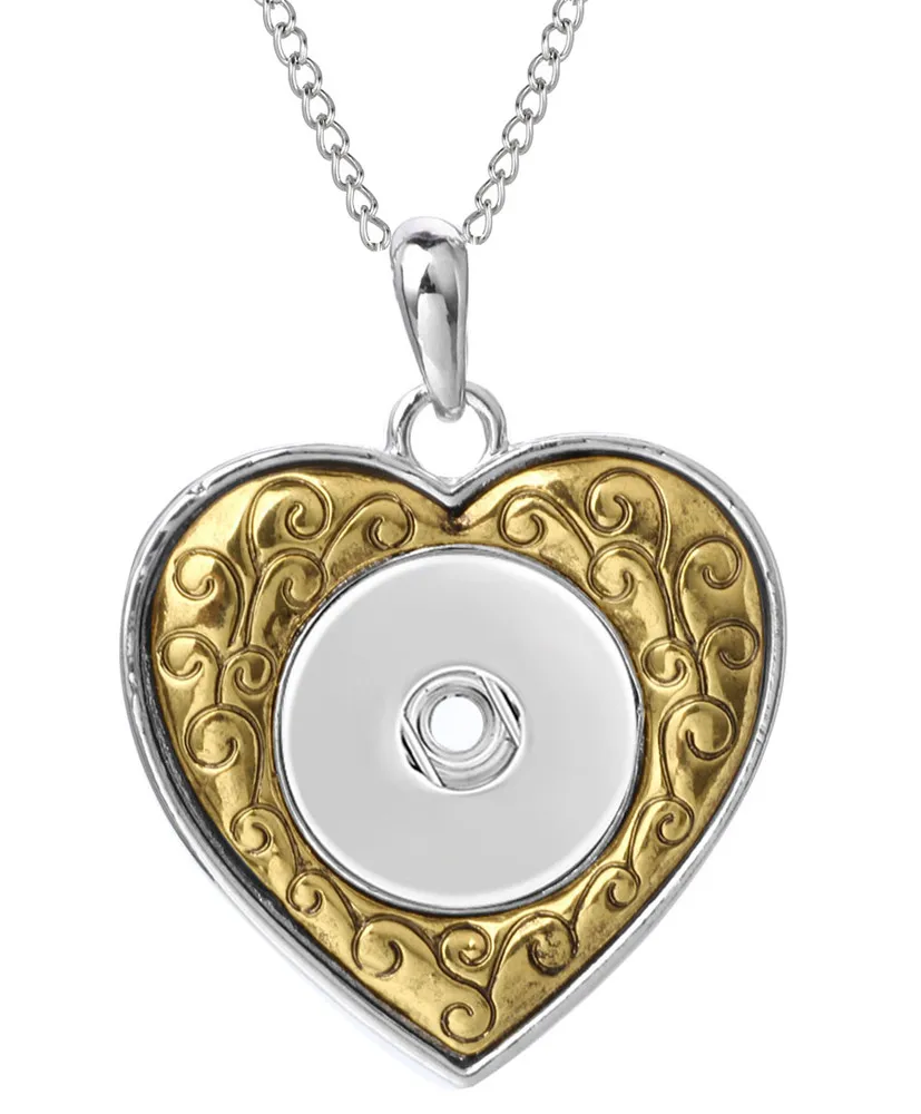 Новые ювелирные изделия золотое ожерелье с подвеской в форме сердца подходит для