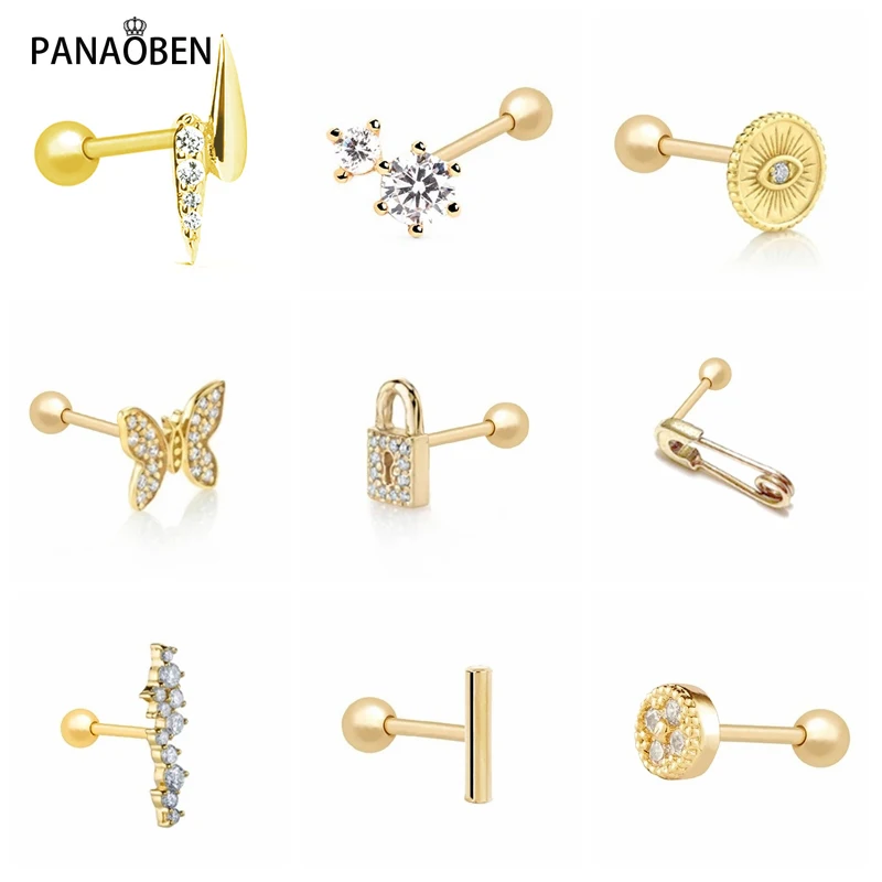 

Женские серьги-гвоздики с кристаллами, в виде насекомых