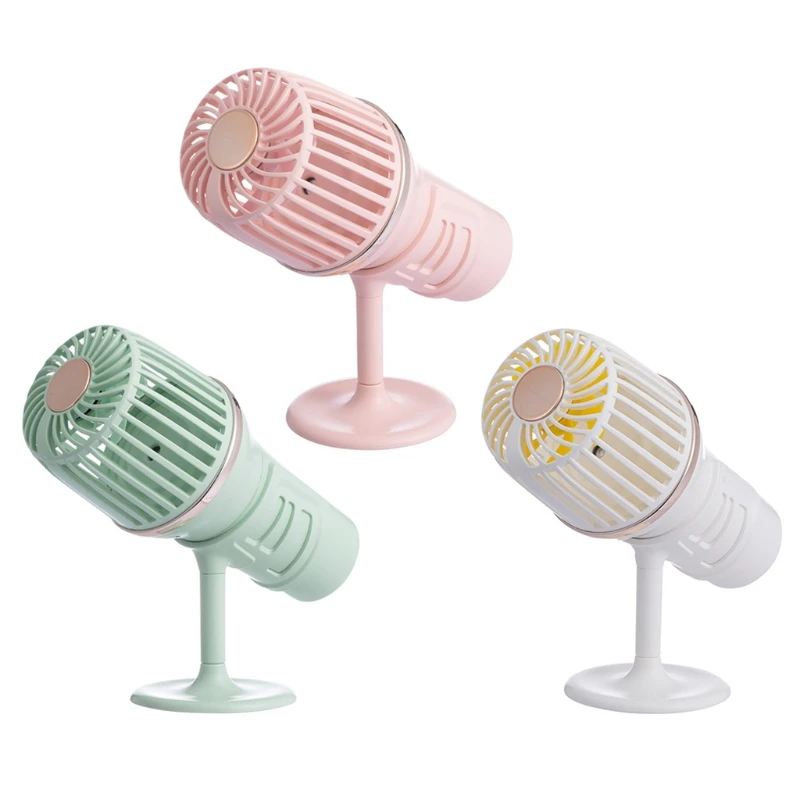 

Портативный ручной туманообразующий вентилятор, перезаряжаемый персональный USB-вентилятор 2000 мАч для активного отдыха, летний подарок для ...