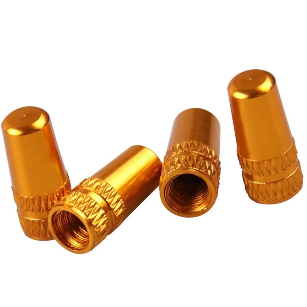 5Pcs Sepeda Valve Topi Lampu Penutup Debu Sepeda Alloy Tinggi Lonjakan Tekanan Katup Ban Debu Penutup untuk MTB Sepeda aksesoris Sepeda