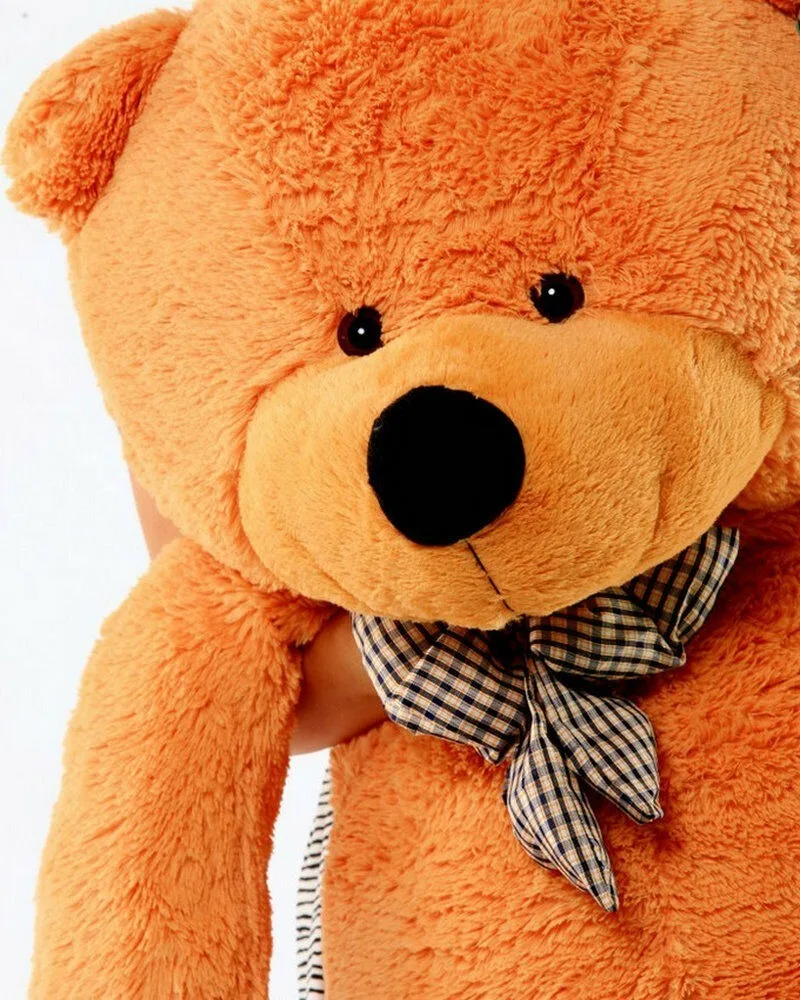 

63"-91"Cute Giant Teddy Bear Doll Stuffed Plush Toy Xmas Valentine Birthday Gift Cotton Reward Holiday Birthday Plush