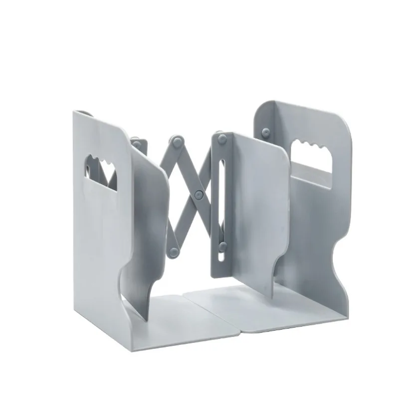 

Book Vertical Book Stopper Storage Rack with Pen Holder Desktop Storage Creative Foldable Stretch Bookshelf