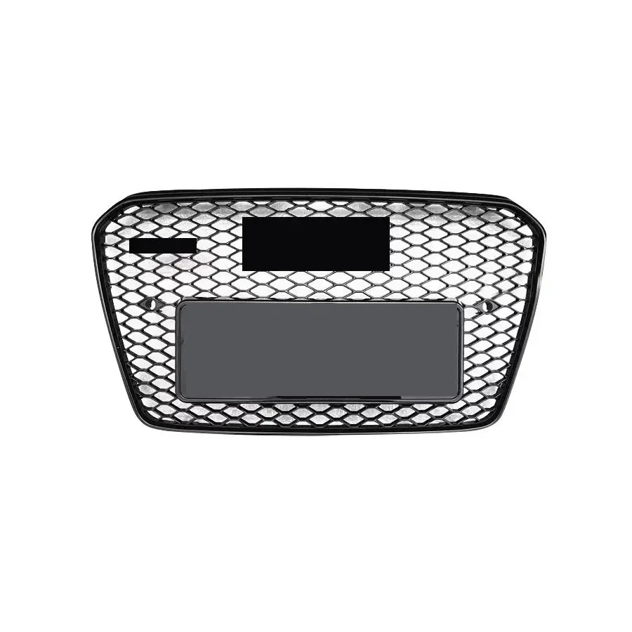

For RS5 Style Front Sport Hex Mesh Honeycomb Hood Grill Gloss Black for Audi A5/S5 B8.5 2012 2013 2014 2015 2016