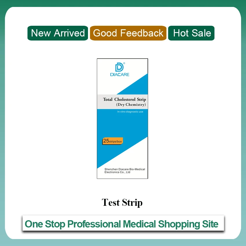 Тест полоска на холестерин тест полоски для сухой химии измеритель холестерина| |