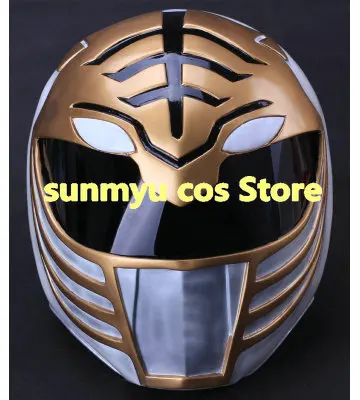 Kyoryu Sentai Zyuranger  Ranger White Red Blue Pink Green  Cosplay Custom Size Halloween helmet mask  resin material