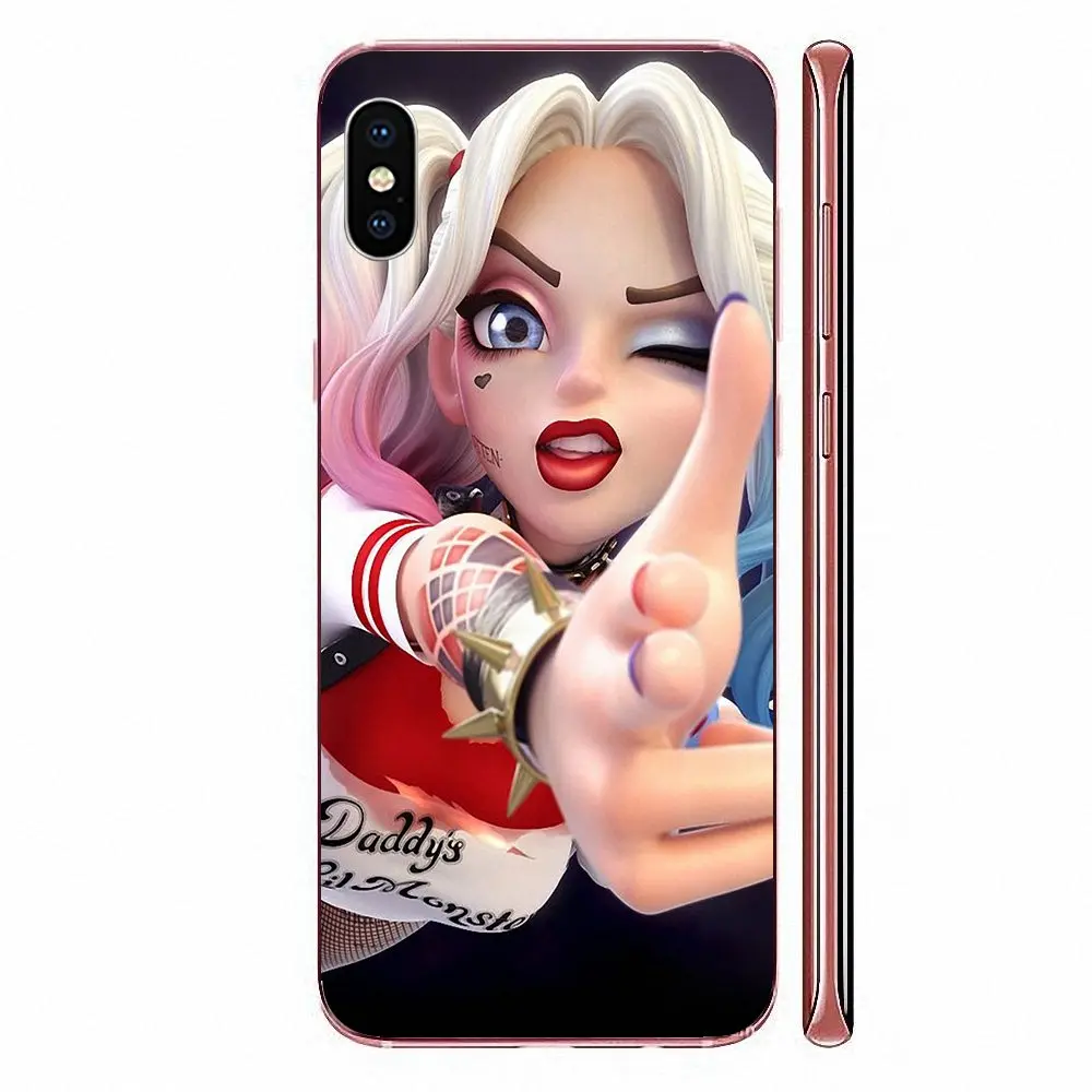 Harley Quinn Marvel Comic Ультратонкий чехол для Samsung Galaxy Note 5 8 9 S3 S4 S5 S6 S7 S8 S9 S10 5G mini Edge Plus Lite |
