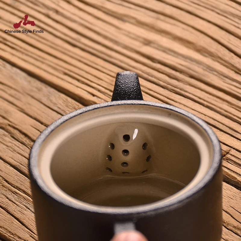 Черный оригинальный чайный набор чайник китайский 200 мл|Заварники| |