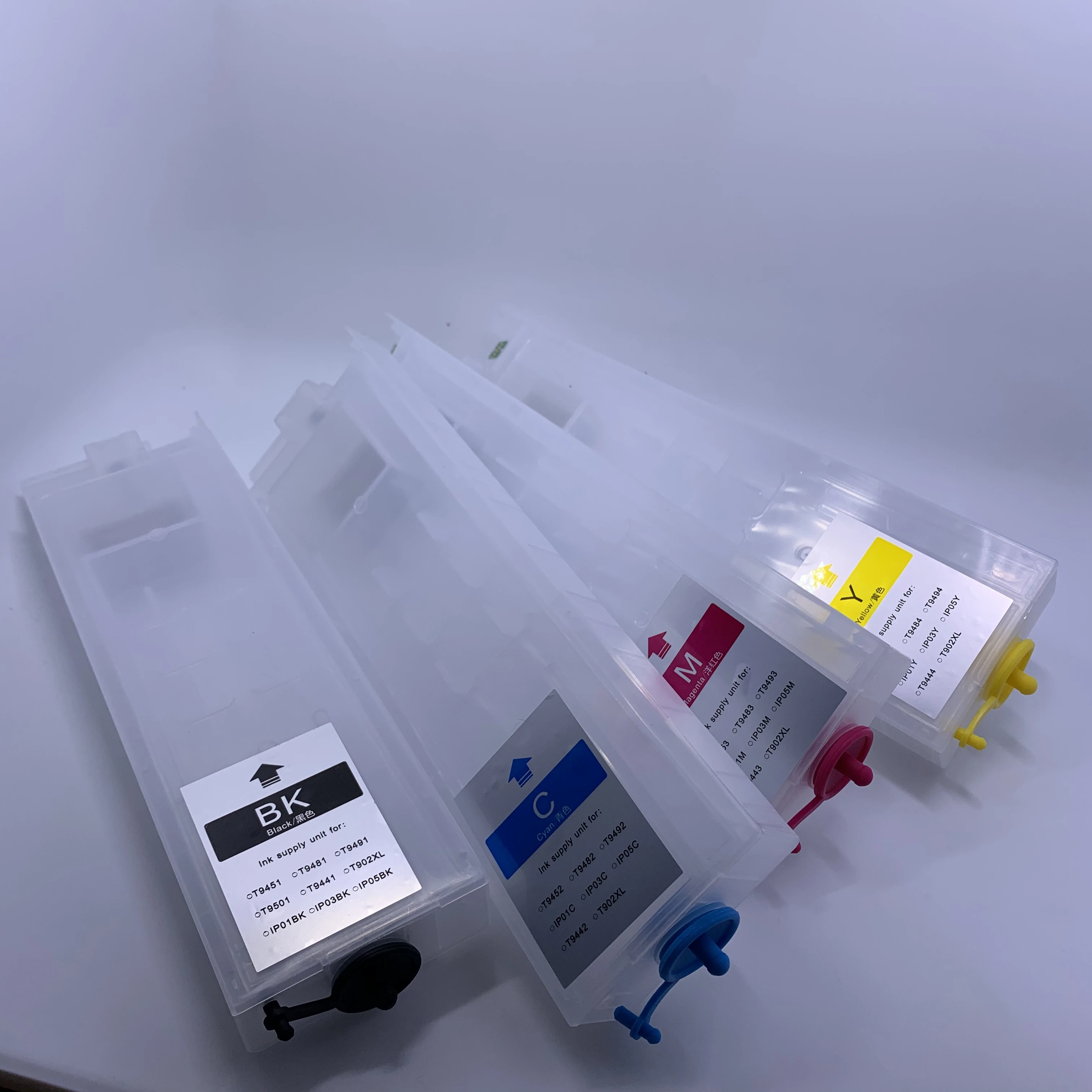 YOTAT T944 T945 XL многоразовый картридж с чернилами T9451 T9452 T9453 T9454 для Epson