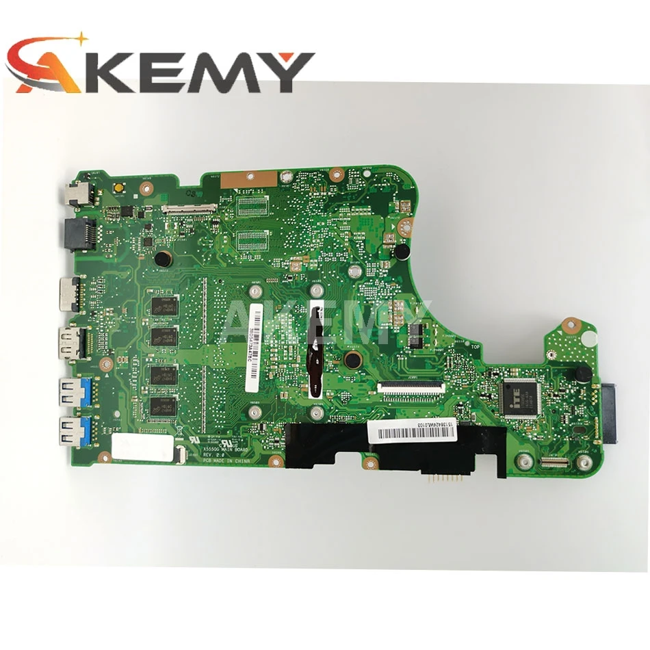 90NB0D20-R00030 для Asus X555QG X555Q X555B X555BP K555B A555B X555QA X555BA материнская плата Mainboard 8G / A9-9410 -