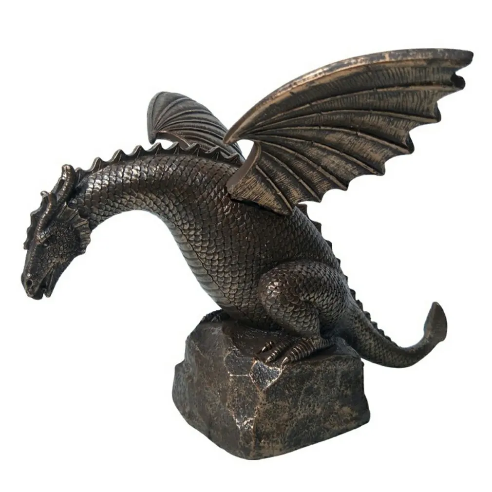

New Style Garden Dragon Statue Fountain Dragon Ornament Resin Water Feature Sculpture for Home Garden Decoration Wonderful