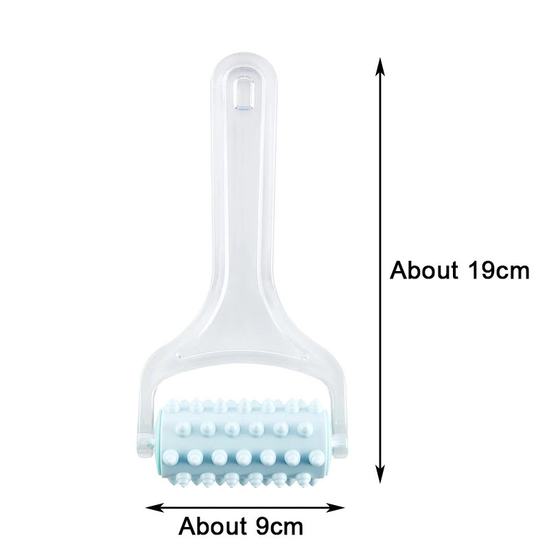 Ручной антицеллюлитный роликовый массажер акупунктурный массаж точек