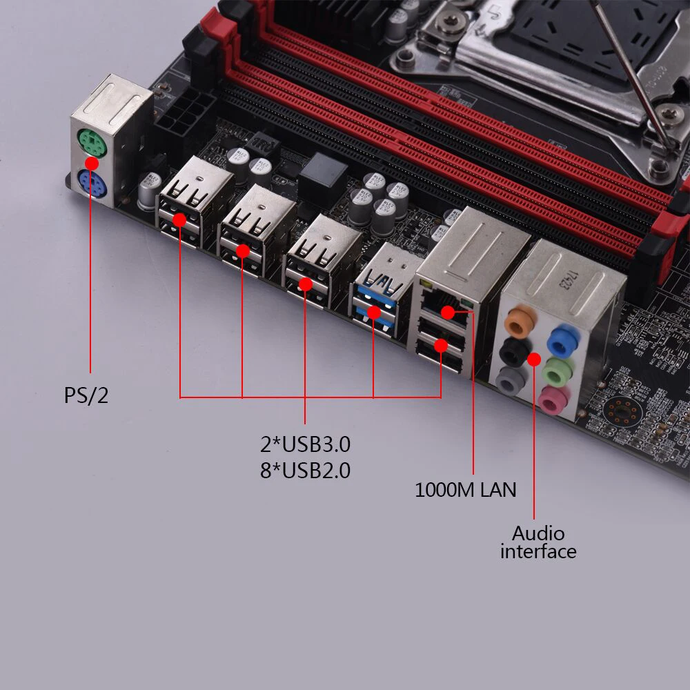 X79Z V161 материнская плата с поддержкой ECC LGA2011 SATA 3 0 USB порты DDR3 128 гб объем