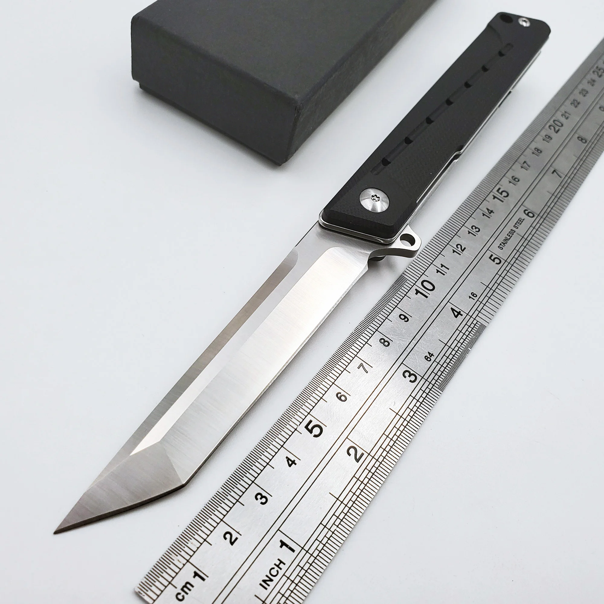 JSSQ тактический складной нож D2 лезвие G10 стальная ручка карманные ножи для