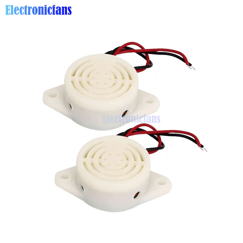 5pcs 95DB Alarm High-decibel 3-24V 12V Electronic Buzzer Beep Intermittent Continuous for Arduino SFM-27 |
