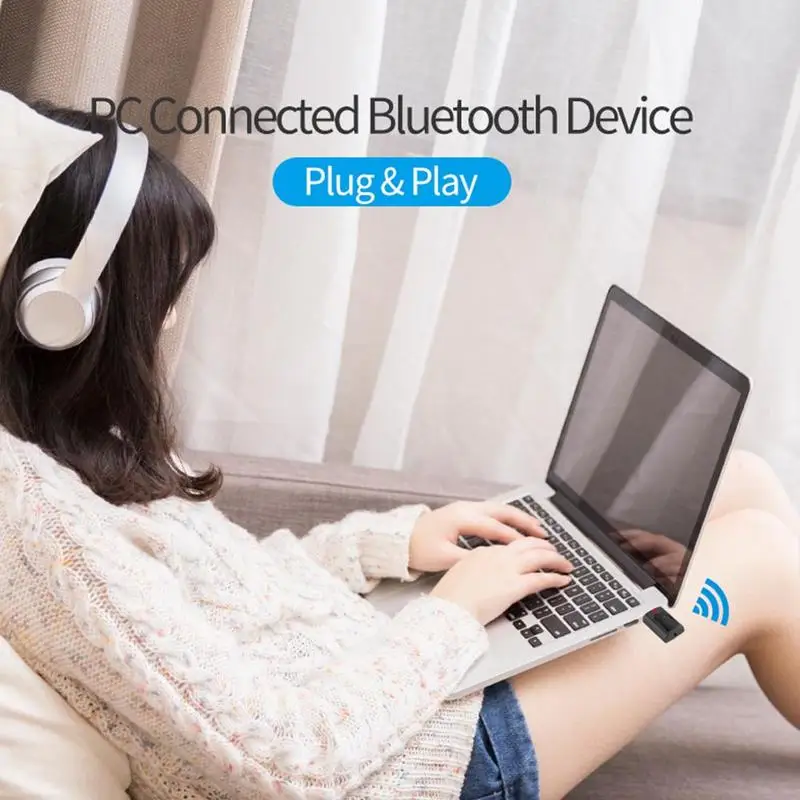 Bluetooth 5 0 аудио передатчик приемник 4 в 1 USB Компьютер ТВ Музыка Аудио для ПК