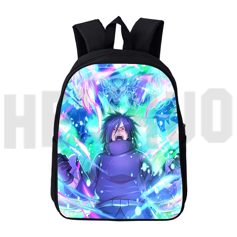 

New Japan Anime Bookbag 3D Print Uzumaki Akatsuki Itachi Backbags Akatsuki Backpack Men Schoolbag Zipper Bag Packs 12/16inch