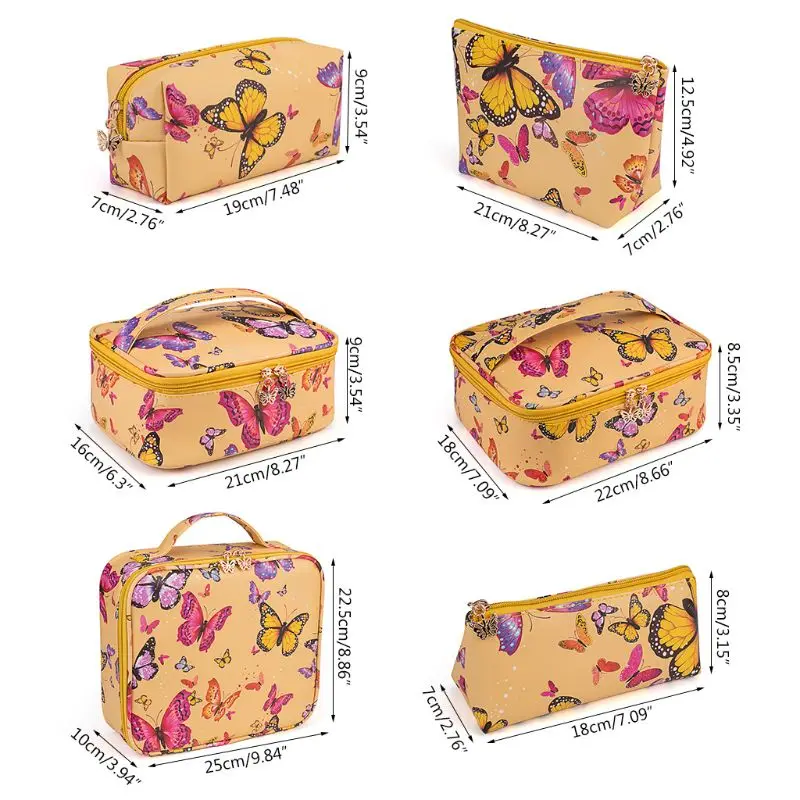 

Multifunctional Cosmetic Bag Makeup Case Pouch Toiletry Travel Organizer New 2021