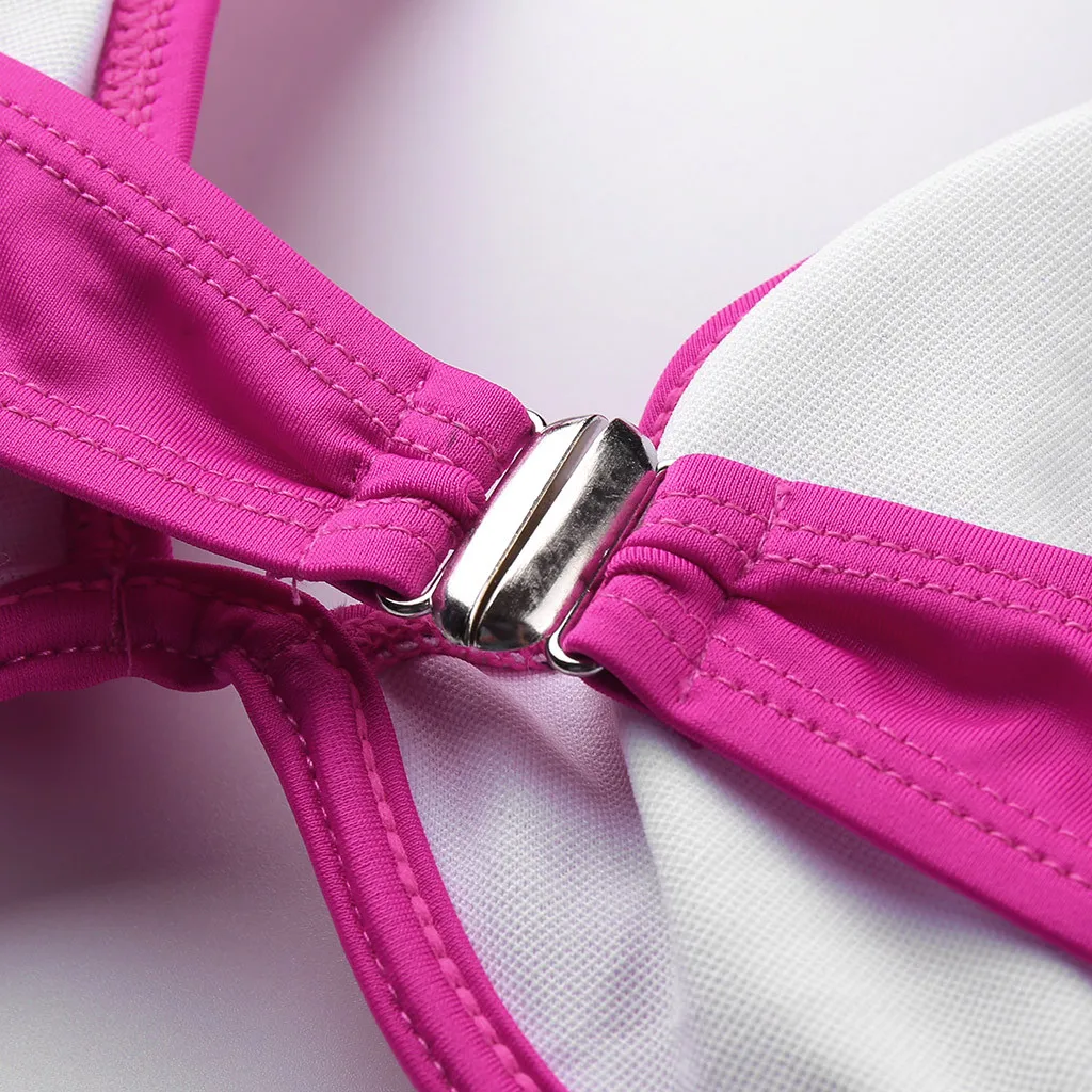 Женский купальник Леопардовый Гавайский принт пуш ап сексуальный бикини набор