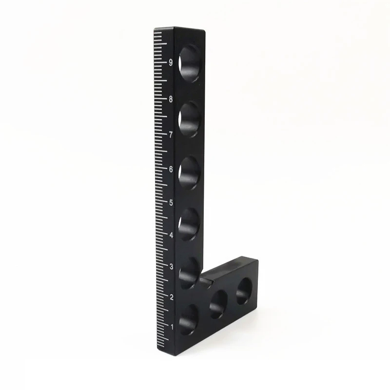 

Aluminium Alloy Right Angle Ruler 90 Degree L Squares Right Angle Precision DIY Woodworking Measuring Ruler Mini Carpenter Tools