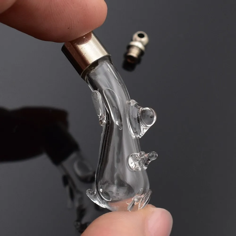 5 шт./лот винтовая крышка 39*10 мм стеклянный флакон для собаки кулон имя или рисовое