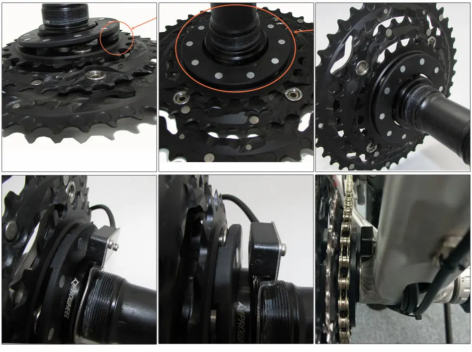 Chamrider Hollowtech Crank PAS Педальная помощь сенсор KT BZ 10C Julet водонепроницаемый разъем 10 магнитов сенсор s сигналы