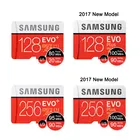 Карта памяти microSD SAMSUNG EVO PLUS, 256 ГБ, 128 ГБ, 64 ГБ, 32 ГБ, SDHC, SDXC, Class10, C10, UHS-1, TF-карты Trans Flash, 4K