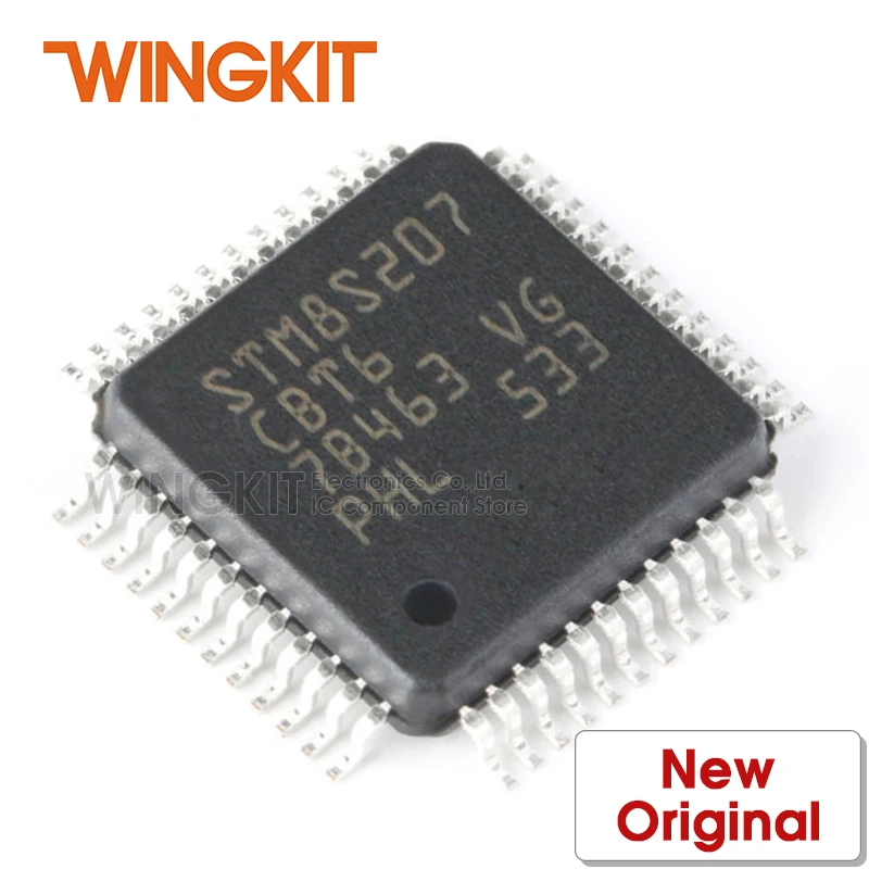 1 шт. микроконтроллер STM8S207CBT6 LQFP48 STM8S207CB STM8S207 STM8S20 8 бит MCU | Электроника