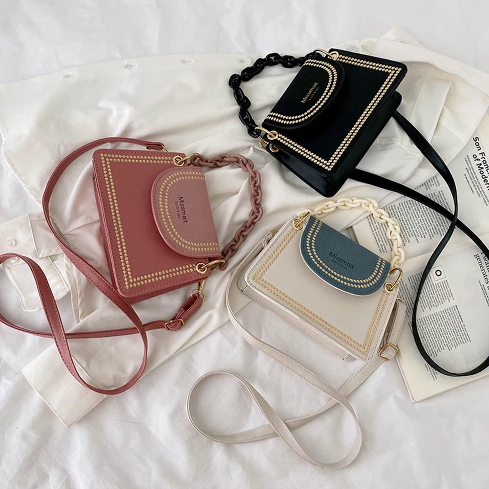 Модная кросс боди сумка с рисунком в клетку из искусственной кожи женская на