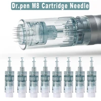 50pcs mts cartridge needle for dr pen m8 wc derma pen machine microneedling 1116243642 pin nano face skin care drpen ultima