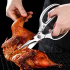 Кухонные ножницы из нержавеющей стали для резки мяса и овощей, многофункциональные ножницы для курицы ножницы для костей, консервный нож, инструменты для бара
