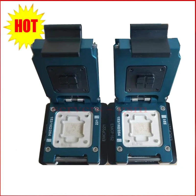 2022 новый разъем eMMC 4 в 1 emmc153 169 emcp162 186 emcp254 emcp221 для ufi Φ plus emmc pro riff v2 box |