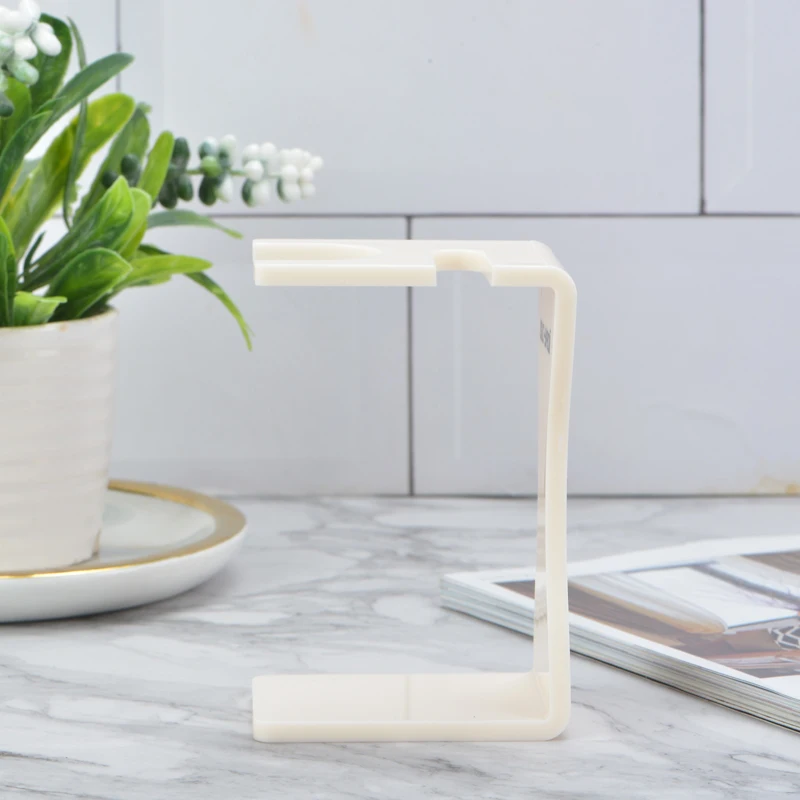 Дешевая кремово-белая кисть для бритья и держатель бритвы Yaqi