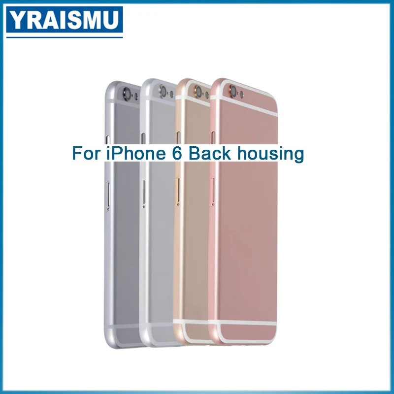 

Back Housing For iPhone 6 6g 6Plus case battery door rear cover of chassis frame + tools and battery sticker+Customizable IME