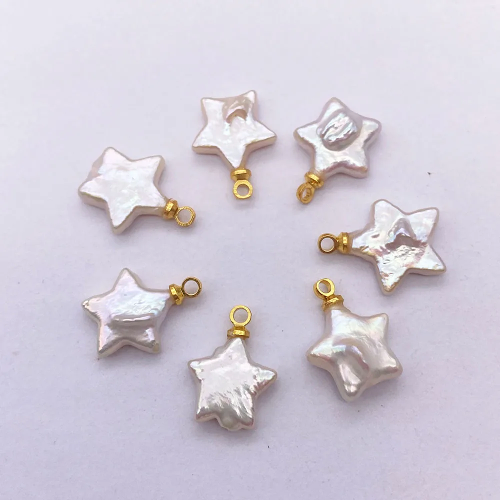 1 шт. подвеска с натуральным жемчугом 12x15 мм | Украшения и аксессуары