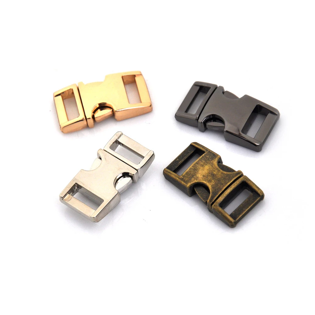 Быстрая боковая съемка DIY металлическая сумка рюкзак ремень пряжка багажный