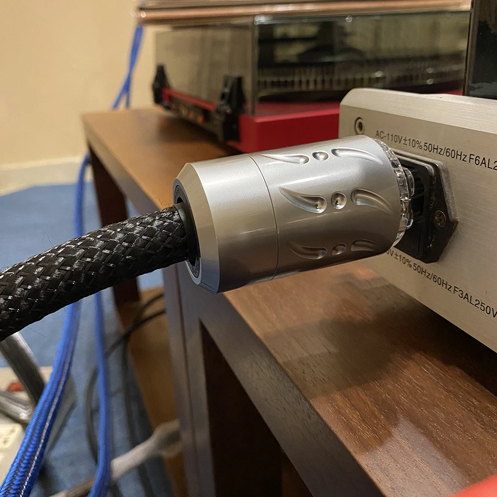 1 шт Hi end ETR 1501 16 Multplex медь Schuko Audiophile AC кабель питания с родиевым покрытием стандарт