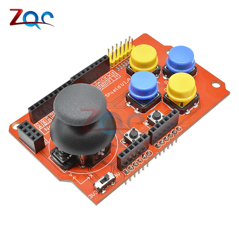 Геймпады джойстик Клавиатура щит PS2 для Arduino nRF24L01 Nk 5110 LCD I2C|Детали и аксессуары