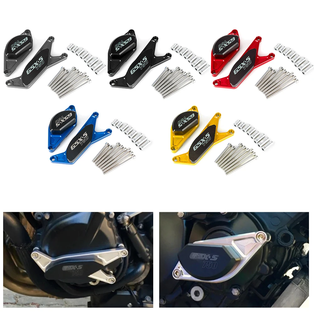 Для Suzuki GSX S750 S 750 ЧПУ защитный чехол для двигателя Противоударная накладка рамка
