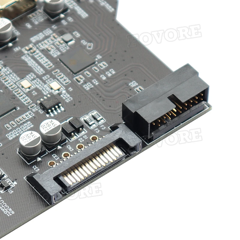 Плата расширения PCI Express USB 3 0 адаптер E контроллер концентратора с 15 контактным