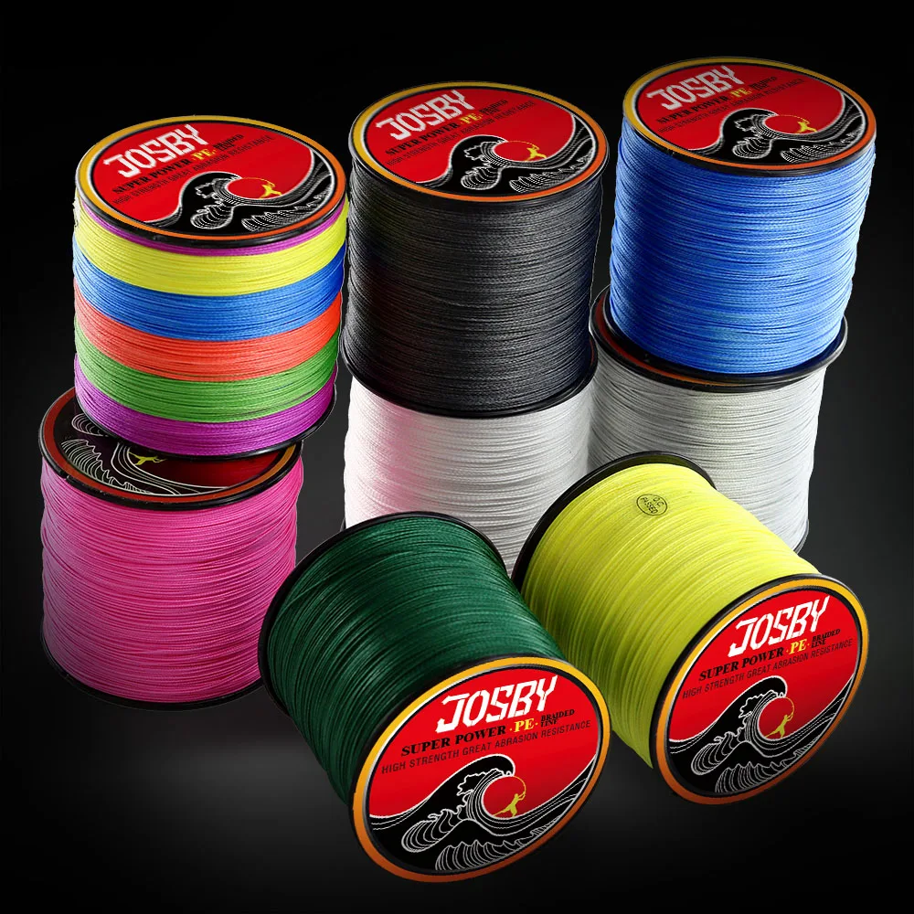 JOSBY 300 м Peche 8 фторуглеродная леска рыболовный Карп шнур PESpinning PE Multifilamento море