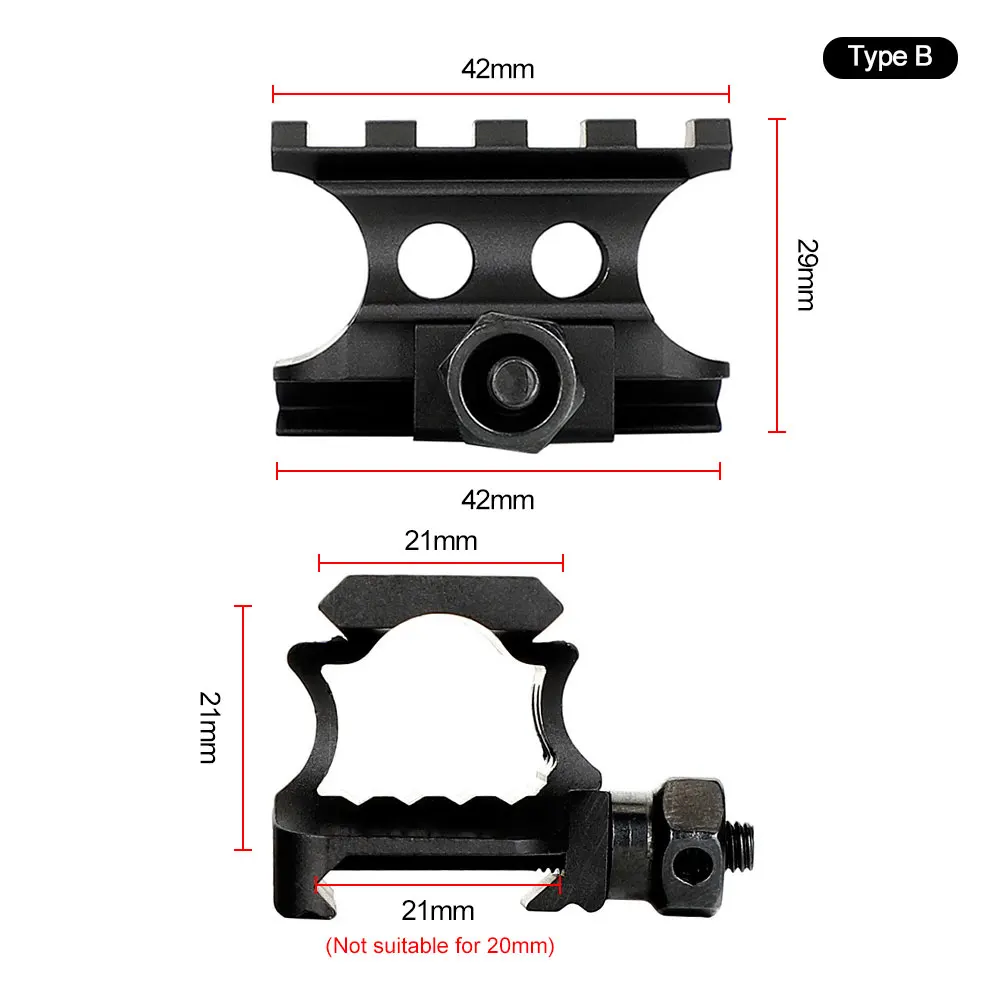 Тактический перезаряжаемый аккумулятор 4 слота высокое переходную плату