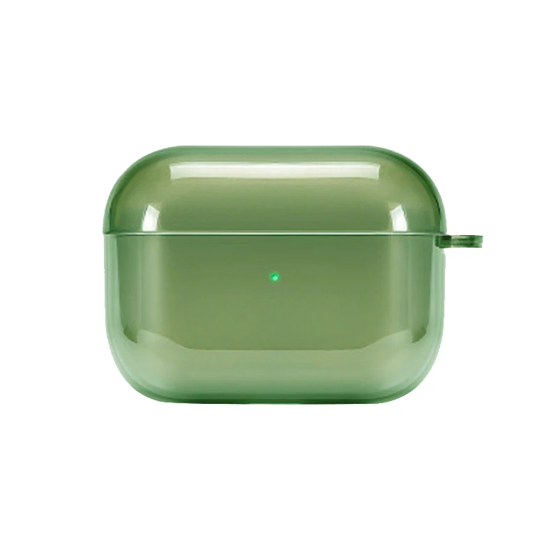 Мягкий прозрачный чехол для наушников Apple AirPods Pro 2/1 с крючком Air Pods 2 AirPod роскошный s