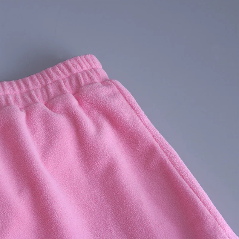 

Casual Two Piece Set Women Cardigan Homewear Single-Breasted Furry Short Tops Loungewear Ladies Summer 2-PC Set Short Outfits