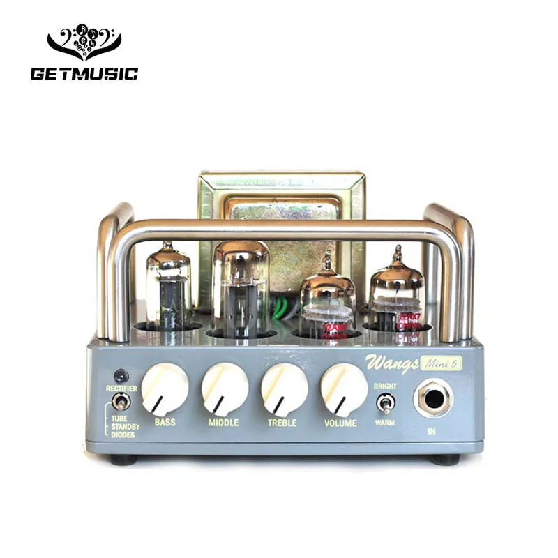 Электрическая усилительная головка для гитары Biyang Wangs MINI 5 AMP с регулировкой громкости и тона