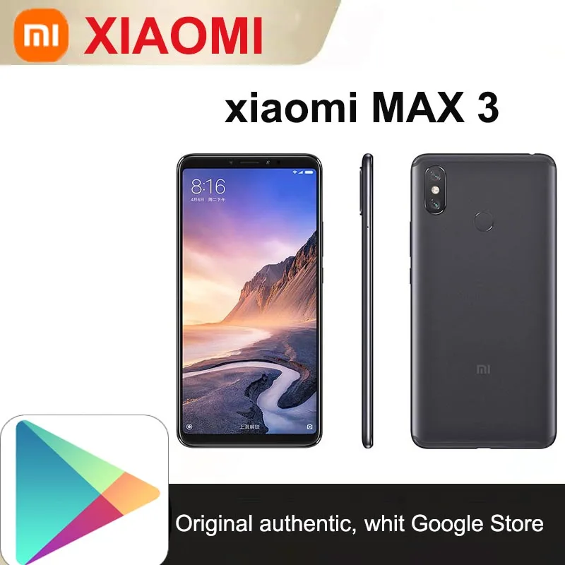 

Смартфон Xiaomi Mi Max 31, 6,9 дюйма, 4 + 64 ГБ, 4G, Android MAX
