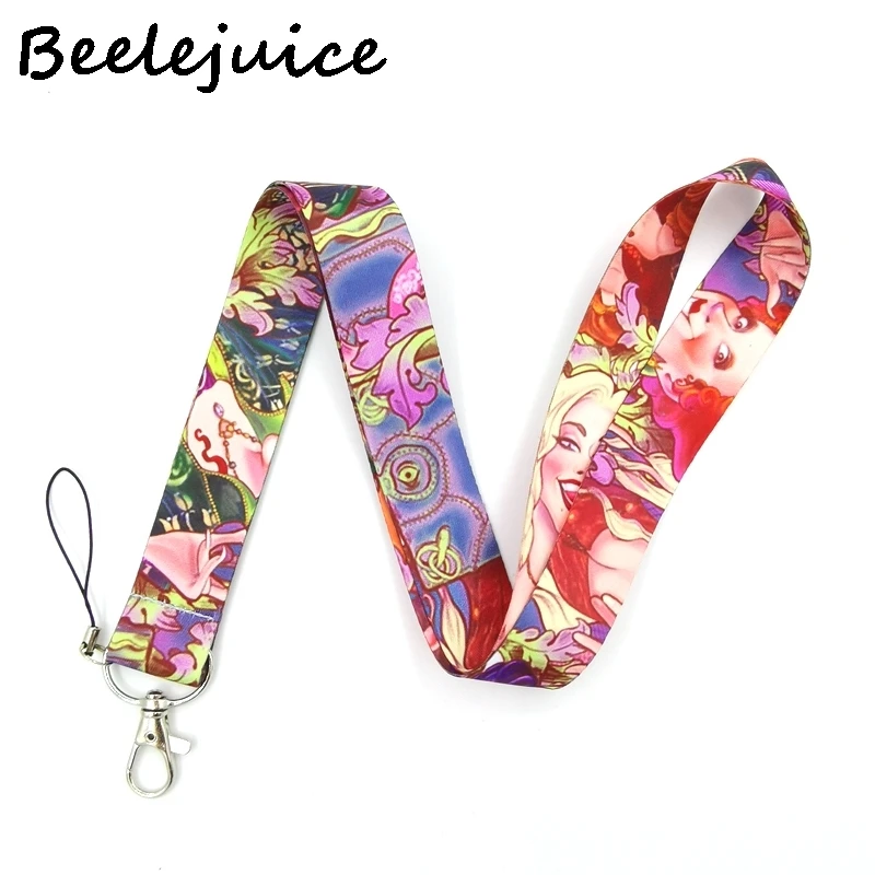 

24pcs Cartoon Mobile phone lanyard For keys ID Card Pass Gym USB badge holder DIY Hang Rope Tags Strap Neck Lanyard