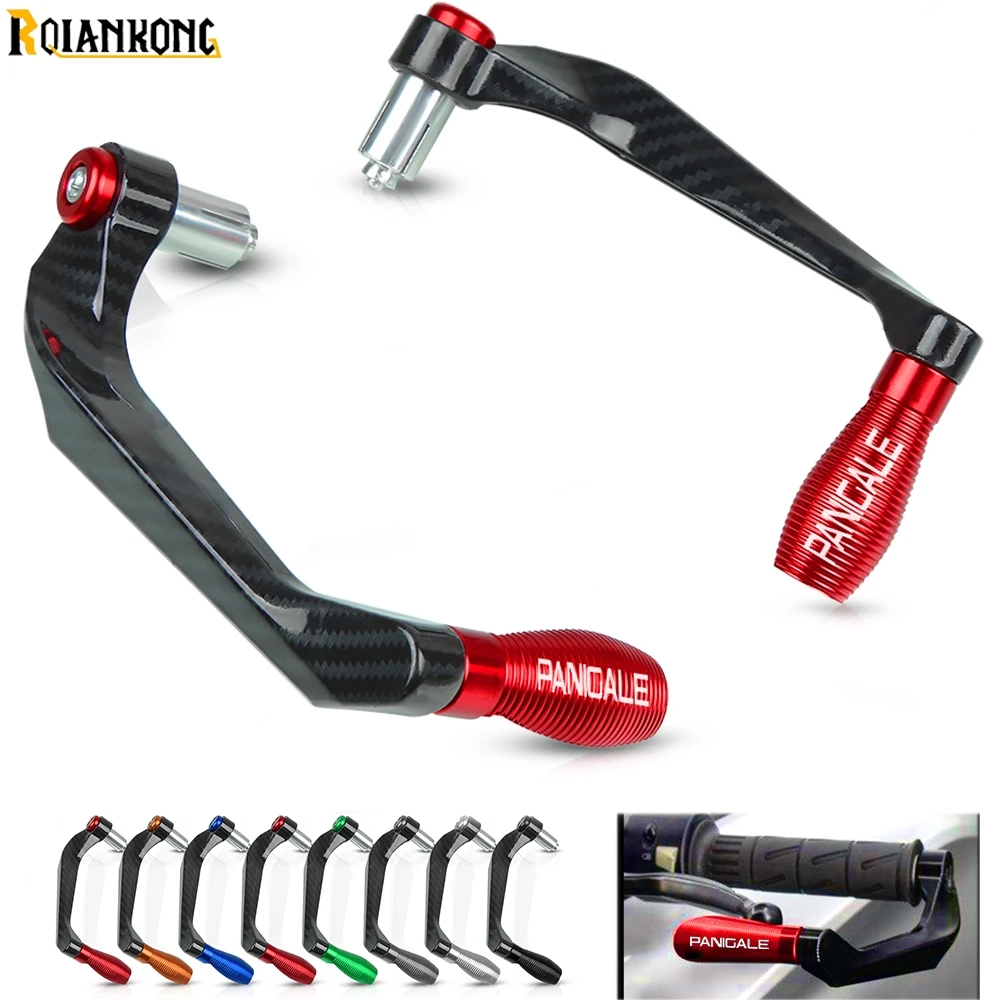 

Motorcycle Brake Clutch Lever Guard Protectors Handlebar Aluminum For DUCATI Monster 899 959 1199 1299 Panigale/S/R TRicoloR